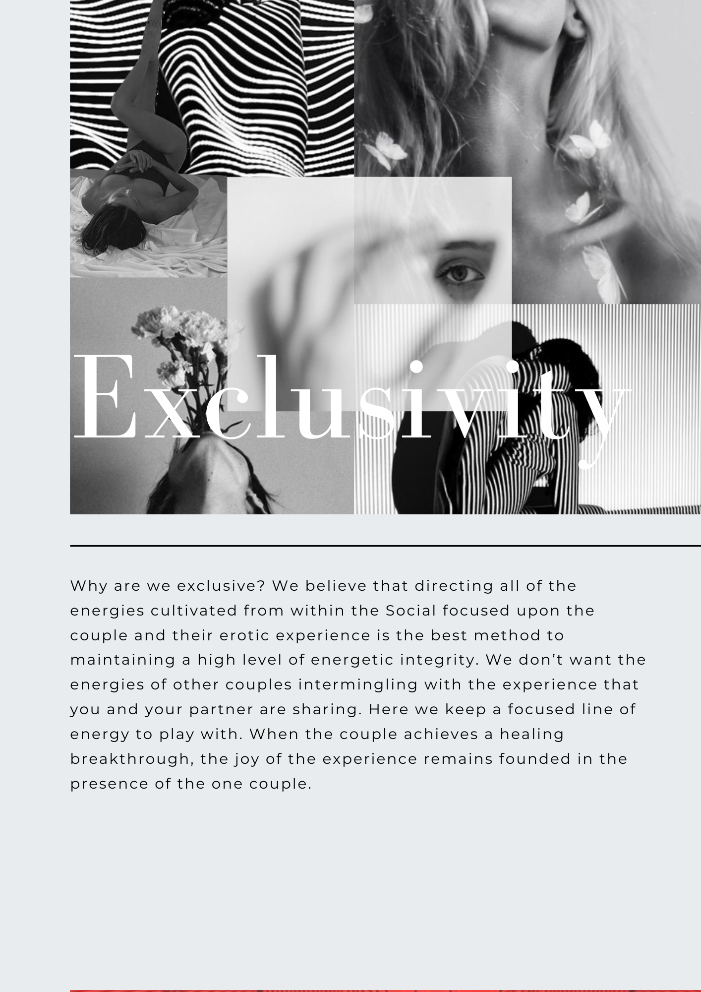 The Intimacy Social Exclusivity